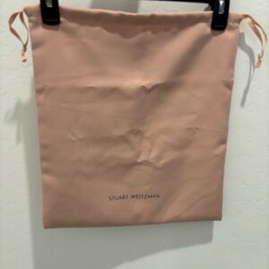 Stuart Weitzman drawstring dustbag